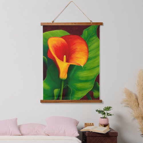 Calla Lily Hanging Tapestry