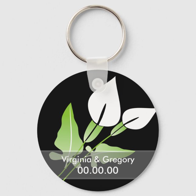 Calla Lily Keychains (Front)