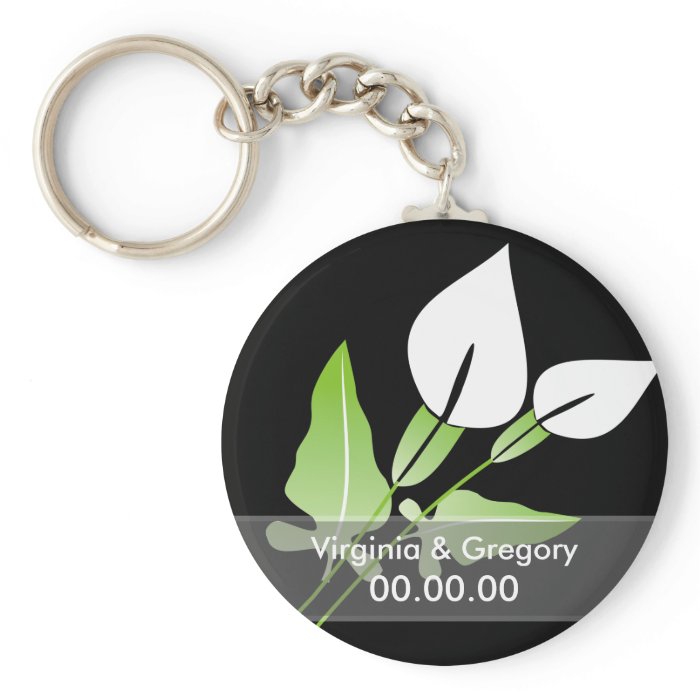 Calla Lily Keychains