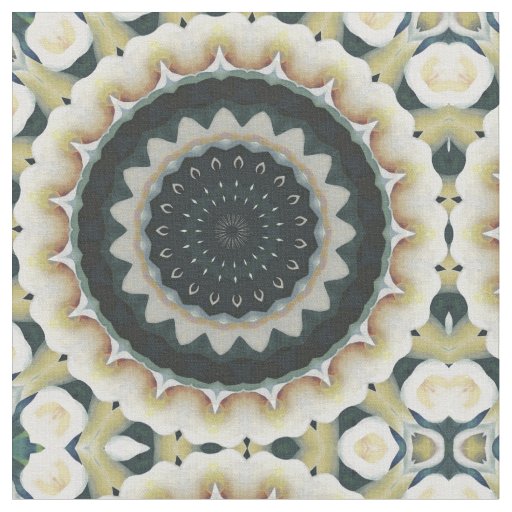 Calla Lily Mandala Fabric