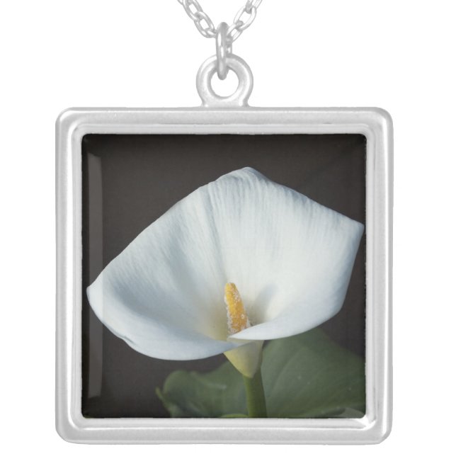 Calla Lily Necklace (Front)