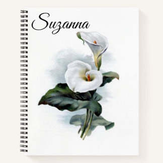 Calla Lily Notebook