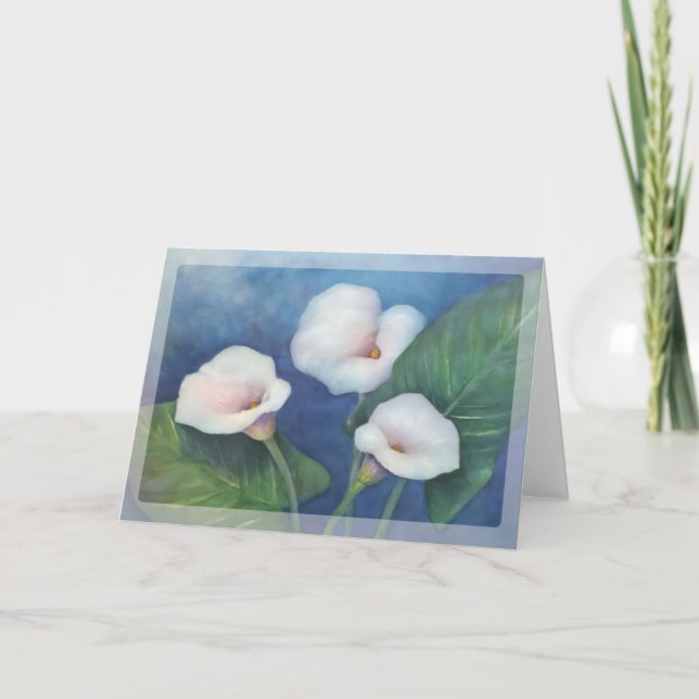 Calla Lily Notecard (Front)