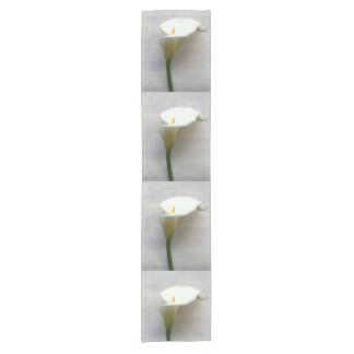 Calla lily on handwriting Table Runner