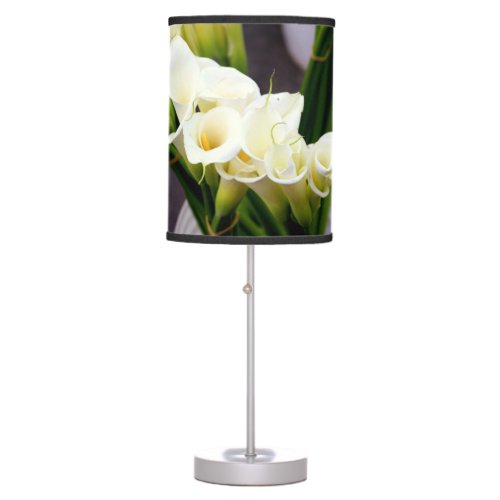 calla lily table lamp