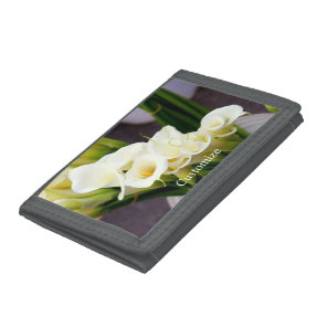 Calla lily Thunder_Cove Tri-fold Wallet