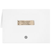 Calla Lily Water Droplet Cards (Back Horizontal)