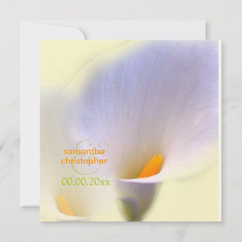 Calla lily/wedding Invitations