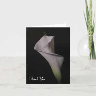 Calla Lily Wedding Thank You Cards