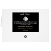 Calla Lily--with grace and style*: Cards (Back Horizontal)