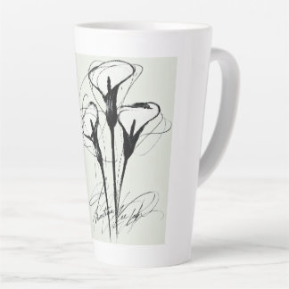 Calla Lines | Minimal Botanical Coffee Mug