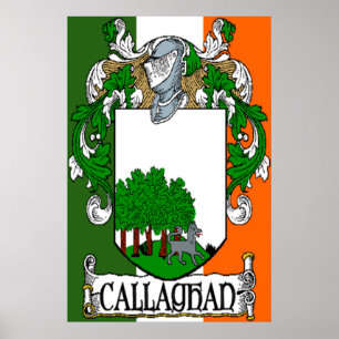 Callaghan Coat of Arms Print