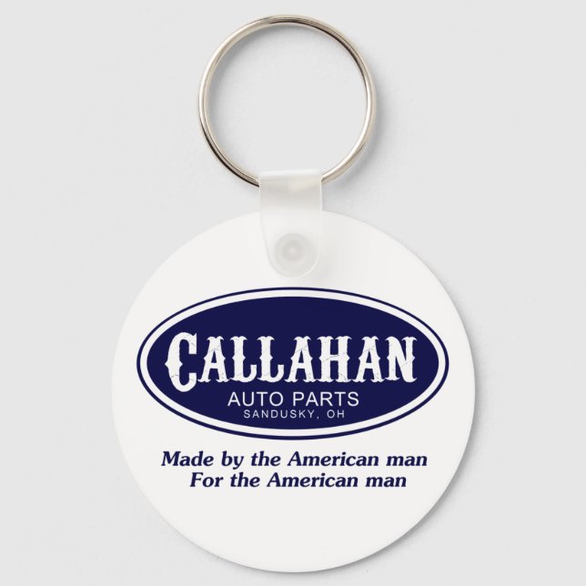 Callahan Auto Parts Logo Keychain (Front)