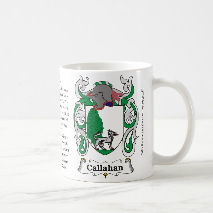 Callahan, the origin and meaning on a mug