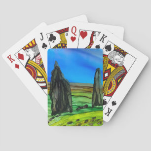 Callanish standing stones poker cards
