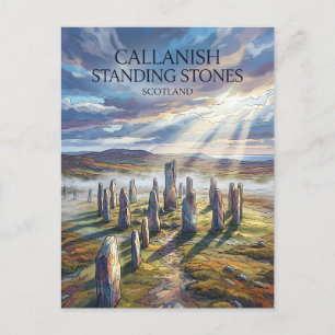 Callanish Standing Stones United Kingdom Postcard
