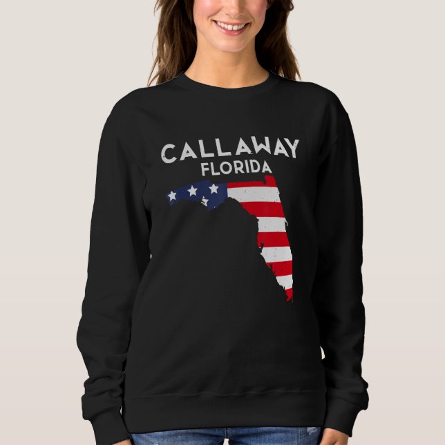 Callaway Florida USA State America Travel Floridia Sweatshirt (Front)