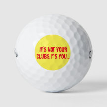 Callaway Golf Balls- Bad Golfer Edition