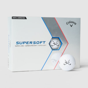 Callaway, Personalized Custom Name Initials Golf Balls