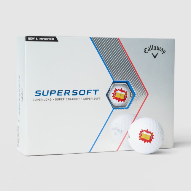 Callaway Supersoft 12 pack 19th Hole Golf Balls (Packaging)
