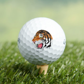 Callaway Supersoft golf balls tiger roar