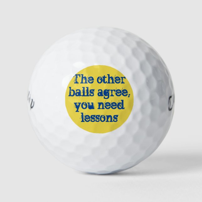 Callaway Warbird Golfballs with a recommendation Golf Balls (Front)