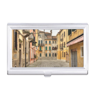 Calle Del Montello, Venice Italy Case For Business Cards