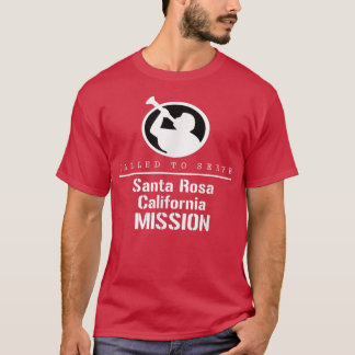 Called To Serve Angel Moroni Santa Rosa California T-Shirt