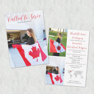 Called to Serve Missionary Announcement