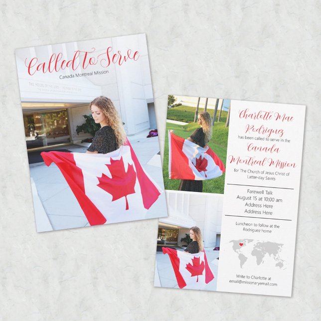 Called to Serve Missionary Announcement (Creator Uploaded)