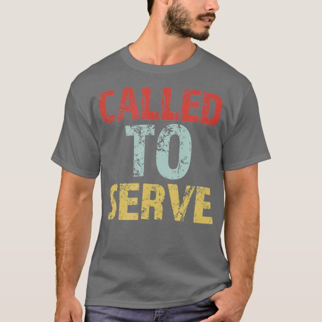 Called to Serve Mormon Missionary Gift T-Shirt (Front)