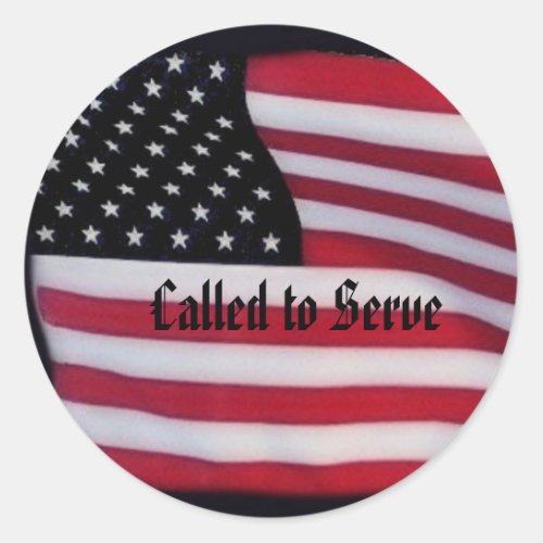 called to serve sticker
