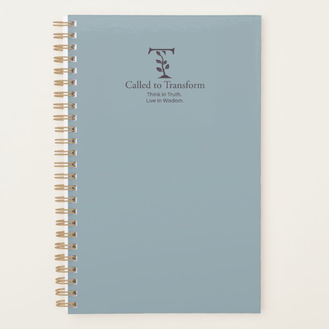 Called To Transform Planner (Front)