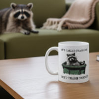 Called Trash Can funny Raccoon