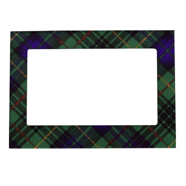 Callendar clan Plaid Scottish kilt tartan Magnetic Picture Frame (Front)