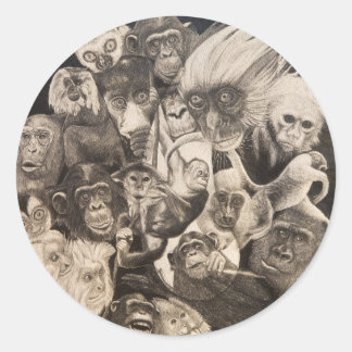 CalleyArt1 Classic Round Sticker