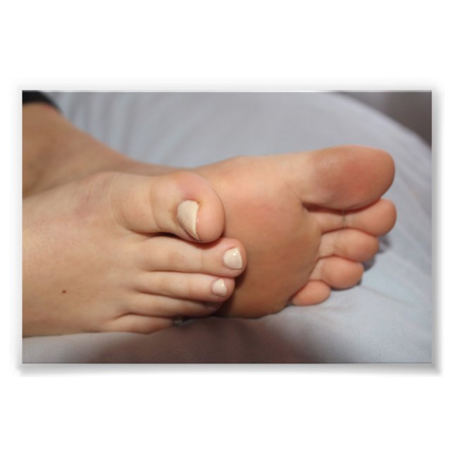 Callie Feet Photo Print Enlargement (Front)