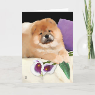 CALLIE heARTdog chow Card