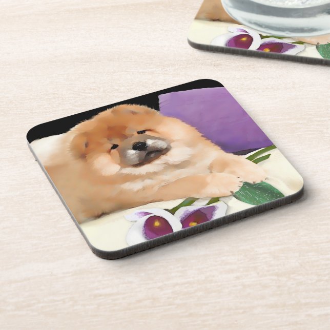 CALLIE heARTdog chow coasters (Left Side)