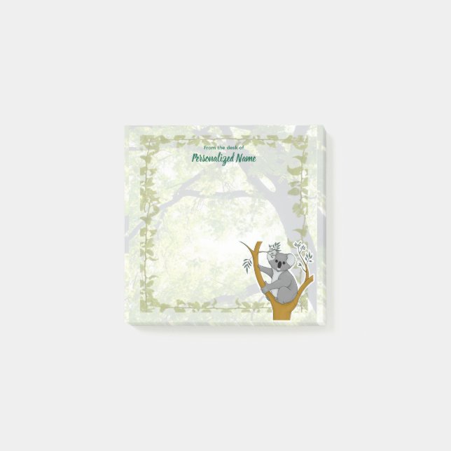 Callie Koala Ivy Post-it Notes (Front)