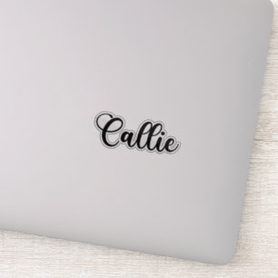 Callie Name - Handwritten Calligraphy Sticker