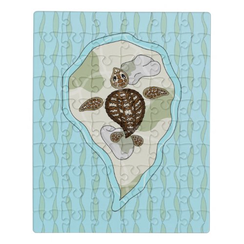 Callie the Sea Turtle Acrylic Puzzle