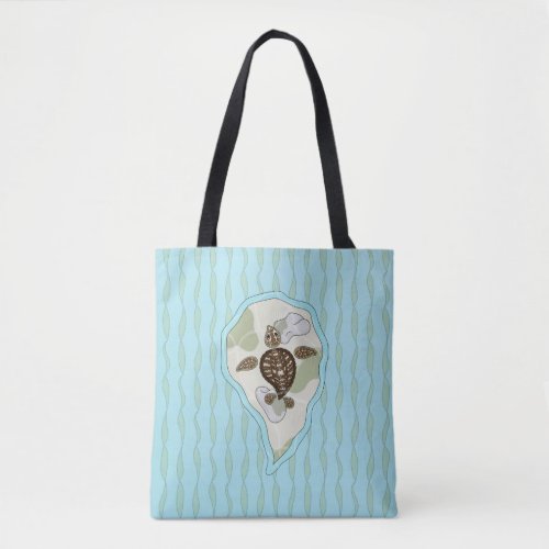Callie the Sea Turtle All_Over_Print Bag