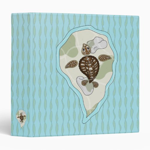 Callie the Sea Turtle Binder