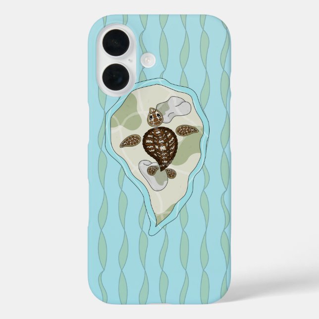 Callie the Sea Turtle Case-Mate Phone Case (Back)