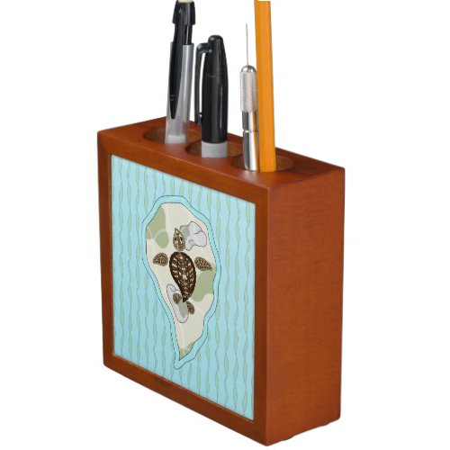 Callie the Sea Turtle Desk Organizer