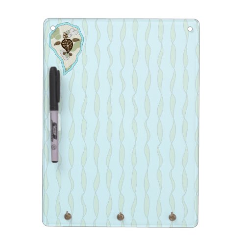 Callie the Sea Turtle Dry Erase Board