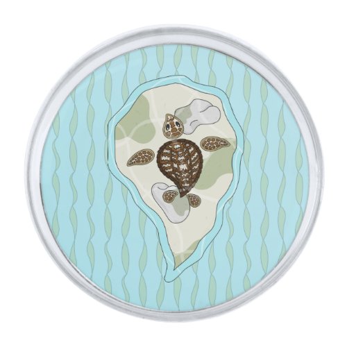 Callie the Sea Turtle Lapel Pin