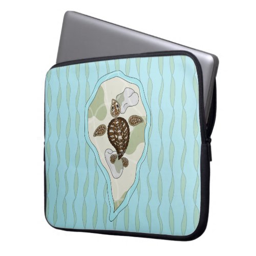 Callie the Sea Turtle Laptop Sleeve