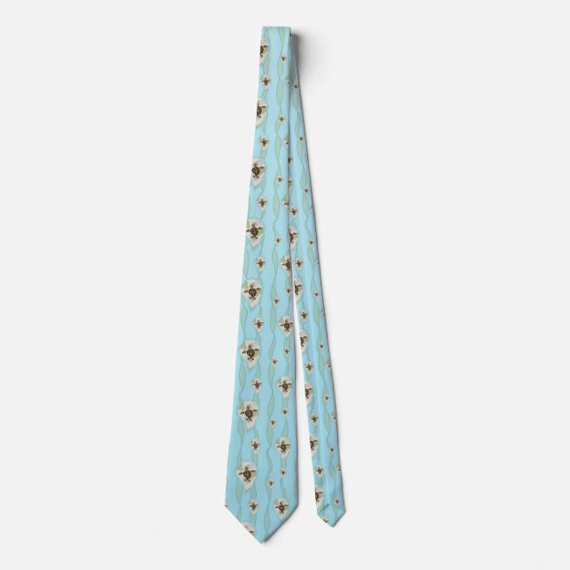 Callie the Sea Turtle Men's Neck Tie (Front)
